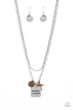 Masterpiece in Progress - Multi Necklace - Paparazzi Accessories Necklace Bedazzle Me Pretty Mobile Fashion Boutique
