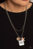 Masterpiece in Progress - Multi Necklace - Paparazzi Accessories Necklace Bedazzle Me Pretty Mobile Fashion Boutique