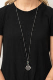 Maternal Blessings - Blue Necklace - Paparazzi Accessories Necklace FS-Bedazzle Me Pretty Mobile Fashion Boutique