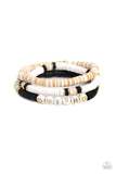 Matriarchal Melody - Black Bracelet - Paparazzi Accessories Bracelet Bedazzle Me Pretty Mobile Fashion Boutique