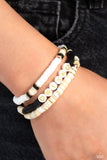 Matriarchal Melody - Black Bracelet - Paparazzi Accessories Bracelet Bedazzle Me Pretty Mobile Fashion Boutique