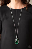 Maven Magic - Green Necklace - Paparazzi Accessories Necklace Bedazzle Me Pretty Mobile Fashion Boutique