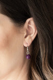 Me-dallions, Myself, and I - Purple Necklace - Paparazzi Accessories Necklace Bedazzle Me Pretty Mobile Fashion Boutique