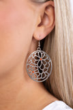 Meadow Maiden - Orange Earrings - Paparazzi Accessories Earrings Bedazzle Me Pretty Mobile Fashion Boutique