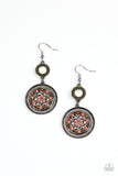 Meadow Mantra - Multi Earrings - Paparazzi Accessories Earrings Bedazzle Me Pretty Mobile Fashion Boutique
