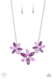 Meadow Muse - Purple Necklace - Paparazzi Accessories Necklace Bedazzle Me Pretty Mobile Fashion Boutique