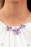 Meadow Muse - Purple Necklace - Paparazzi Accessories Necklace Bedazzle Me Pretty Mobile Fashion Boutique