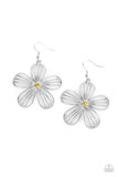 Meadow Musical - Yellow Earrings - Paparazzi Accessories Earrings Bedazzle Me Pretty Mobile Fashion Boutique