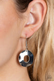 Mechanical Masterpiece - Silver Necklace - Paparazzi Accessories Necklace Bedazzle Me Pretty Mobile Fashion Boutique