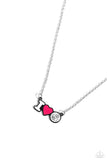 Meet Me at the Net - Pink Necklace - Paparazzi Accessories Necklace Bedazzle Me Pretty Mobile Fashion Boutique
