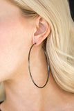 Meet Your Maker! - Black Earrings - Paparazzi Accessories Earrings Bedazzle Me Pretty Mobile Fashion Boutique