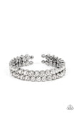 Megawatt Majesty - Black Bracelet - Paparazzi Accessories Bracelet FS-Bedazzle Me Pretty Mobile Fashion Boutique