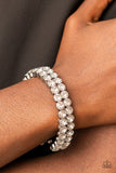 Megawatt Majesty - Black Bracelet - Paparazzi Accessories Bracelet FS-Bedazzle Me Pretty Mobile Fashion Boutique