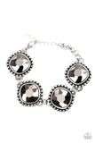 Megawatt - Silver Bracelet - Paparazzi Accessories Bracelet Bedazzle Me Pretty Mobile Fashion Boutique
