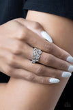 Melodic Motion - Brown Ring - Paparazzi Accessories Ring Bedazzle Me Pretty Mobile Fashion Boutique