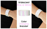 Mer-mazingly Mermaid - Pink Bracelet - Paparazzi Accessories Bracelet Bedazzle Me Pretty Mobile Fashion Boutique