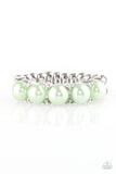 Mermaid Mamba - Green Ring - Paparazzi Accessories Ring Bedazzle Me Pretty Mobile Fashion Boutique