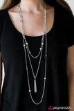 Mermaid Marina - Brown Necklace - Paparazzi Accessories Necklace Bedazzle Me Pretty Mobile Fashion Boutique