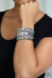 MERMAID Service - Red Bracelet - Paparazzi Accessories Bracelet FS-Bedazzle Me Pretty Mobile Fashion Boutique