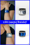 MERMAIDS Have More Fun - Blue & Silver Bracelet - Paparazzi Accessories Bracelet FS-Bedazzle Me Pretty Mobile Fashion Boutique