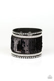 MERMAIDS Have More Fun - Pink & Black Bracelet - Paparazzi Accessories Bracelet FS-Bedazzle Me Pretty Mobile Fashion Boutique