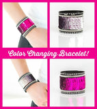 MERMAIDS Have More Fun - Pink Bracelet - Paparazzi Accessories Bracelet Bedazzle Me Pretty Mobile Fashion Boutique