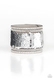 MERMAIDS Have More Fun - Silver Bracelet - Paparazzi Accessories Bracelet Bedazzle Me Pretty Mobile Fashion Boutique