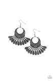 Mesa Majesty - Silver Earrings - Paparazzi Accessories Earrings Bedazzle Me Pretty Mobile Fashion Boutique