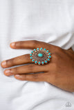 Mesa Mandala - Copper Ring - Paparazzi Accessories Ring Bedazzle Me Pretty Mobile Fashion Boutique