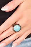 Mesa Mecca - Copper Ring - Paparazzi Accessories Ring Bedazzle Me Pretty Mobile Fashion Boutique
