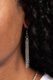 Mesa Medallion - Black Necklace - Paparazzi Accessories Necklace Bedazzle Me Pretty Mobile Fashion Boutique