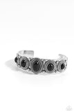 Mesa Mystery - Black Bracelet - Paparazzi Accessories Bracelet Bedazzle Me Pretty Mobile Fashion Boutique