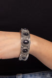 Mesa Mystery - Black Bracelet - Paparazzi Accessories Bracelet Bedazzle Me Pretty Mobile Fashion Boutique