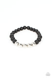 METALHEAD in the Clouds - Black Bracelet - Paparazzi Accessories Bracelet Bedazzle Me Pretty Mobile Fashion Boutique