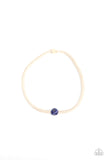 Metamorphic Marvel - Blue Necklace - Paparazzi Accessories Necklace Bedazzle Me Pretty Mobile Fashion Boutique