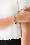 Metro Marvelous - Black Bracelet - Paparazzi Accessories Bracelet Bedazzle Me Pretty Mobile Fashion Boutique