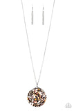 Metro Mosaic - Multi Necklace - Paparazzi Accessories Necklace Bedazzle Me Pretty Mobile Fashion Boutique