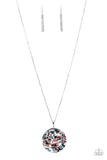 Metro Mosaic - Multi SP Necklace - Paparazzi Accessories Necklace Bedazzle Me Pretty Mobile Fashion Boutique