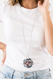 Metro Mosaic - Multi SP Necklace - Paparazzi Accessories Necklace Bedazzle Me Pretty Mobile Fashion Boutique