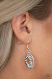 Metro Mystique - Silver Necklace - Paparazzi Accessories Necklace Bedazzle Me Pretty Mobile Fashion Boutique