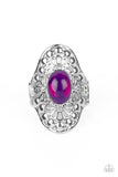 Mexican Magic - Purple Ring - Paparazzi Accessories Ring Bedazzle Me Pretty Mobile Fashion Boutique