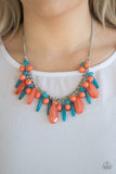 Miami Martinis - Multi Necklace - Paparazzi Accessories Necklace Bedazzle Me Pretty Mobile Fashion Boutique