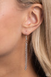 Midair Magic - Silver Necklace - Paparazzi Accessories Necklace Bedazzle Me Pretty Mobile Fashion Boutique