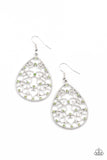 Midnight Carriage - Green Earrings - Paparazzi Accessories Earrings Bedazzle Me Pretty Mobile Fashion Boutique