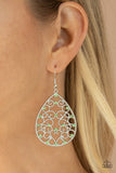 Midnight Carriage - Green Earrings - Paparazzi Accessories Earrings Bedazzle Me Pretty Mobile Fashion Boutique
