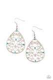 Midnight Carriage - Multi Earrings - Paparazzi Accessories Earrings Bedazzle Me Pretty Mobile Fashion Boutique