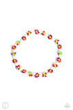 Midsummer Daisy - Multi Anklet - Paparazzi Accessories Anklet Bedazzle Me Pretty Mobile Fashion Boutique