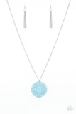 Midsummer Musical - Blue Necklace - Paparazzi Accessories Necklace Bedazzle Me Pretty Mobile Fashion Boutique