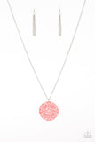 Midsummer Musical - Orange Necklace - Paparazzi Accessories Necklace Bedazzle Me Pretty Mobile Fashion Boutique