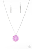 Midsummer Musical - Purple Necklace - Paparazzi Accessories Necklace Bedazzle Me Pretty Mobile Fashion Boutique